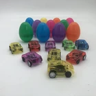 Egg Filled Eggs Easter Eggs Assortment Hot Selling Plastic Easter Egg Toy Filled Easter Eggs New Assorted Pastel Colors