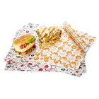 Aluminum Foil LOKYO Food Grade Hamburger Greaseproof Aluminum Foil Wrapping Paper Aluminum Coated Wrap