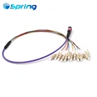 MPO / LC OM4 12 CORES Elite Break-out Optical Fibre Patch Cable/jumper