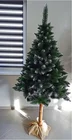 180CM With Wood Pole Artificial Christmas Trees On A Natural Trunk Home/Party/Holiday/Office/Festival Decoration