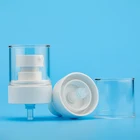 Online Cream Cosmetic Pump Online Cosmetic Cream Treatment Pump With Clear Over Cap Outside Spring 24/410