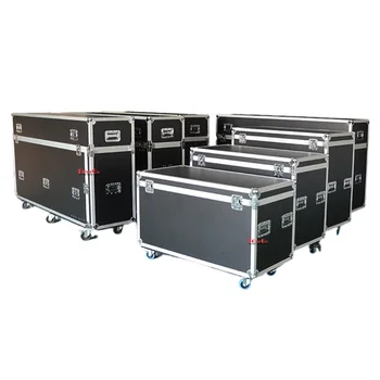 TG Large Capacity Road Trunk Flight Case with Divides and Tray