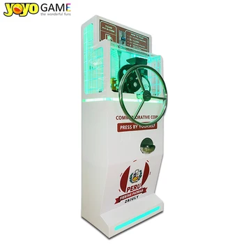 Tourist DIY souvenir coin press game machine arcade game coin operated for Tourist Attractions