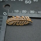 Beads Leaf CZ Beads Paved Leaf Shape Charm Pendant Jewelry Links