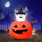 Inflatable 3M Height Outdoor Halloween Yard Decoration Lighted Big Inflatable Pumpkin