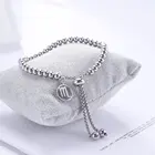 Bracelet Fashion Stainless Steel 12 Zodiac Sign Bracelet Jewelry Custom Bead Adjustable Zodiac Charm Bracelet