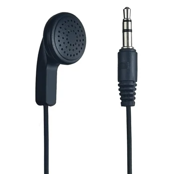 Cheap Mono earphone disposable earbud single side earphone one side earbud Tour guide headset