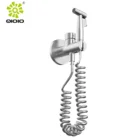 High Quality 304 Stainless Steel Lead Free Handheld Smart Toilet Hot Cold Mixer Portable Bidet