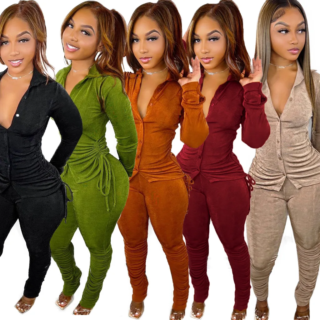 2022 Winter Clothing Women Joggers Tracksuits Fashion Two Piece Pant Set  Clothing Ladies Casual Sexy 2 Piece Pant Set Outfits - Buy Hooded Sweat  Suits For Women,Plus Size Clothes For Winter Fall