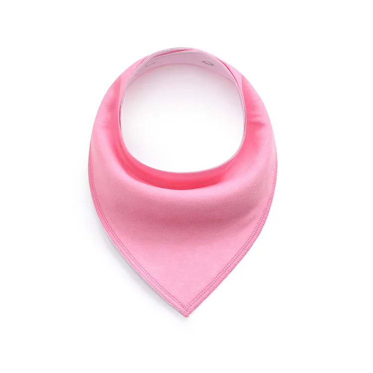 manufacturer Durable and fashionable 100% pure cotton children's teething children's baby cotton bib can be customized