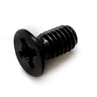 Brass Screw Brass Carbon Steel Nickel Plating Black Customized Fastener Round Countersunk Cross Camera Screw