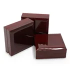 Wooden Box Ring Box Wood Hot Sell Luxury Factory Wholesale Custom Wooden Jewelry Box Ring Box Wood