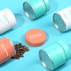 Round Tea Tin Tea Can Wholesale Metal 73 Series Round Airtight Canister Matcha Tea Coffee Tin Can