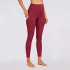 Apparel Leggings For Women Fitness Fitness Apparel Hot Sale Colorful Sport Breathable Slimming Waist Fitness Tight Yoga Pants Legging For Women