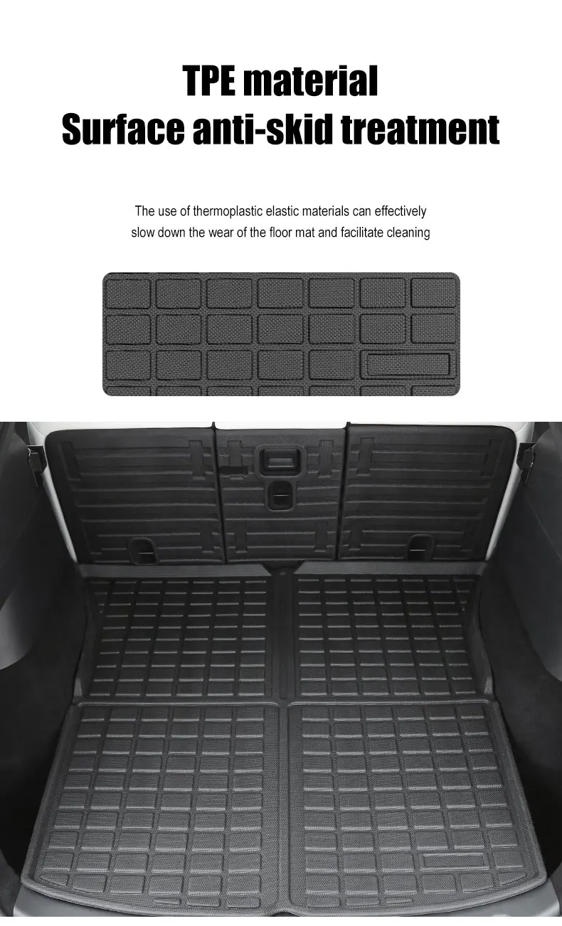 Trunk Mat Cargo Liner All Weather Xpe Floor Mat Trunk Liners For