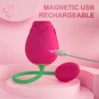 Toy Adult Sex Toys Sohimi ROSE EGG Vibrator Silicone Erotic Toy Adult Sex Sex Toys For Woman Sex Toy Suck