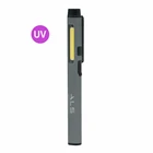 Light Flashlight ALS Rechargeable Magnetic UV LED Oil Leakage Detection Flashlight Pen Light