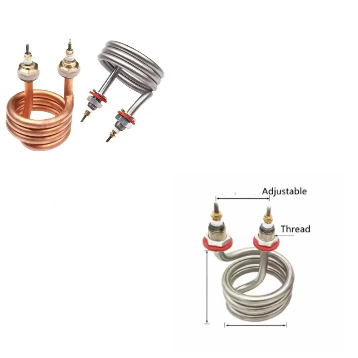 Air Finned Tubular Heater, 380V/230V, Stainless, Steel - detail 18
