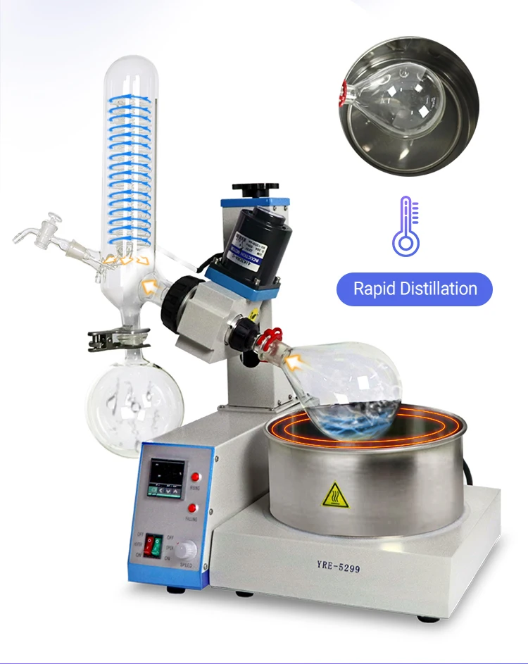 Vacuum Rotary Evaporator, 220V, Electric - detail 6