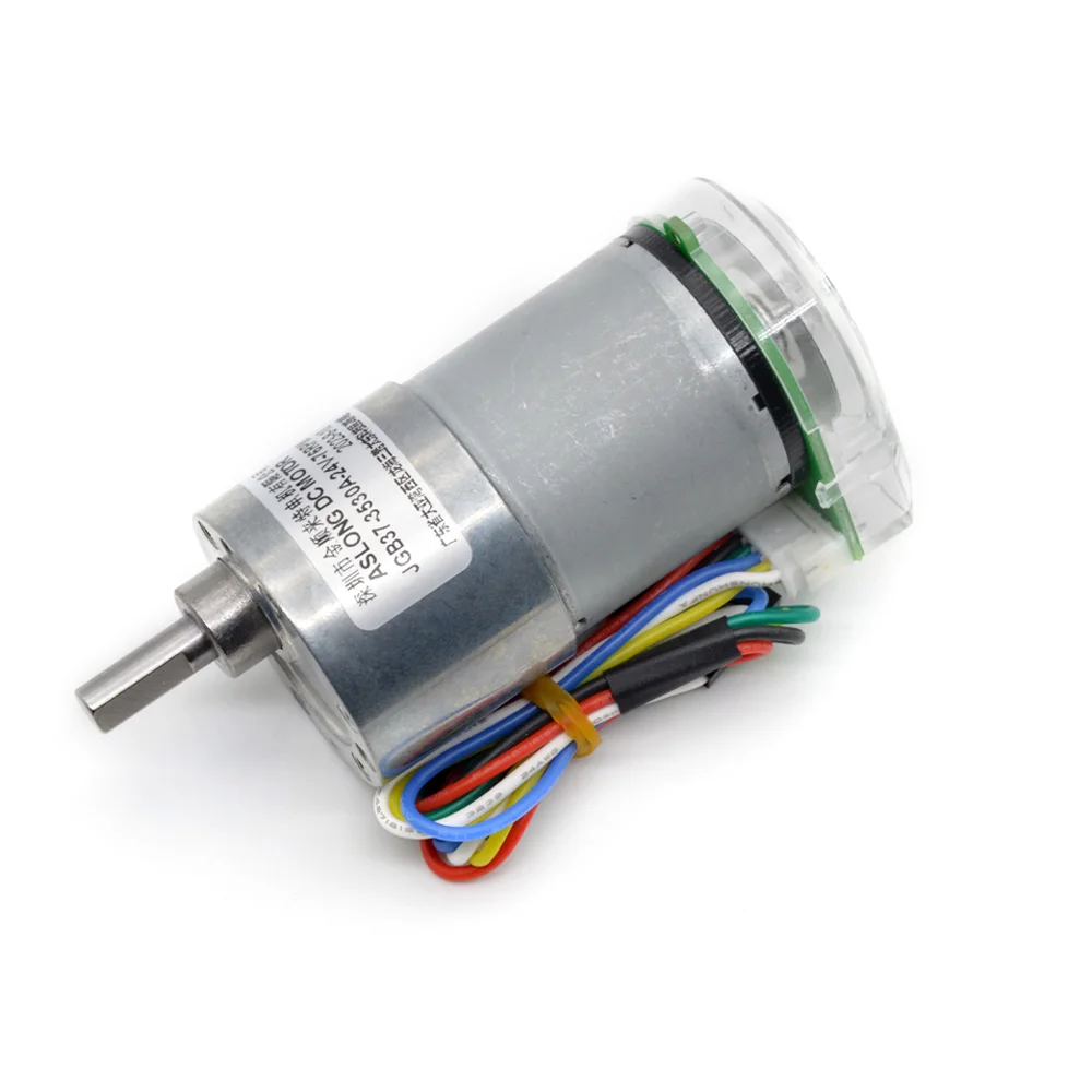 Mm Eccentric Output Dc Low Speed Small Motor Jgb A With Encoder