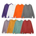 Plain Hoodi Plain 14 Colors Wholesale Oem Logo Custom Plain Blank Unisex Cheap Promotional Polyester Hoodies Men's Hoodie