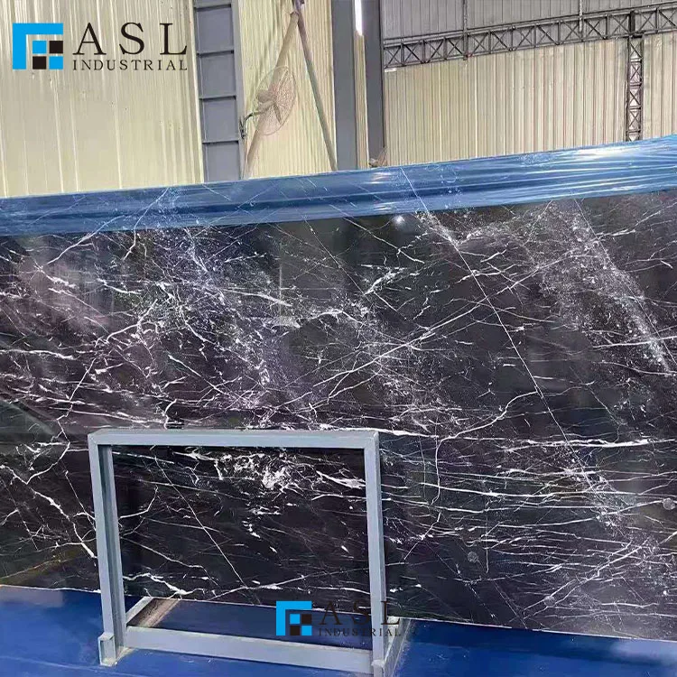 Factory direct snow black Italian marquina imperial turkish greece black color marble stone slab natural polished marble tile