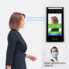 2021 New Style High Recognition Recording Biometric Face Recognition Time Attendance Machines