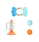 Funny Baby Alilo Chewable Teether For Kids Bath Handed Funny Set Silicone Baby Toy Rattles