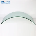 Glass Tempered Glass 2021 New Style Hot Bending Glass Curved Tempered Clear Glass