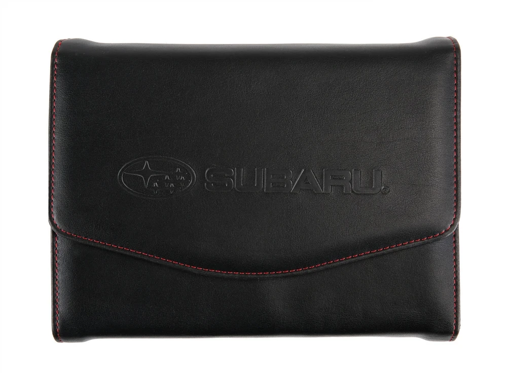 Soft pu leather auto manual holder car document bag with Custom logo file folder made in Dongguan