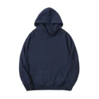 Hoodie Custom Logo High Quality Pure White Pullover Sweater Oversized Men's And Women's Blank Hoodie