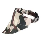 Necklace Scarfs High Quality Adjustable Pet Necklace Printing Triangle Scarfs Dog Collar Bandanas