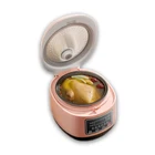 Hot Sale Korea Style Multifunction Digital 3L Electric Pressure Pink Rice Cooker Stainless Steel