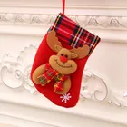 Christmas Stocking OEM 2020 New Cheap Candy Bag Sock Christmas Stocking For Home Hotel Christmas Decoration