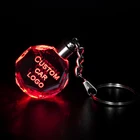 Promotional Promotional Gift Factory Price Custom Made Crystal LED Keychain For Giveaways