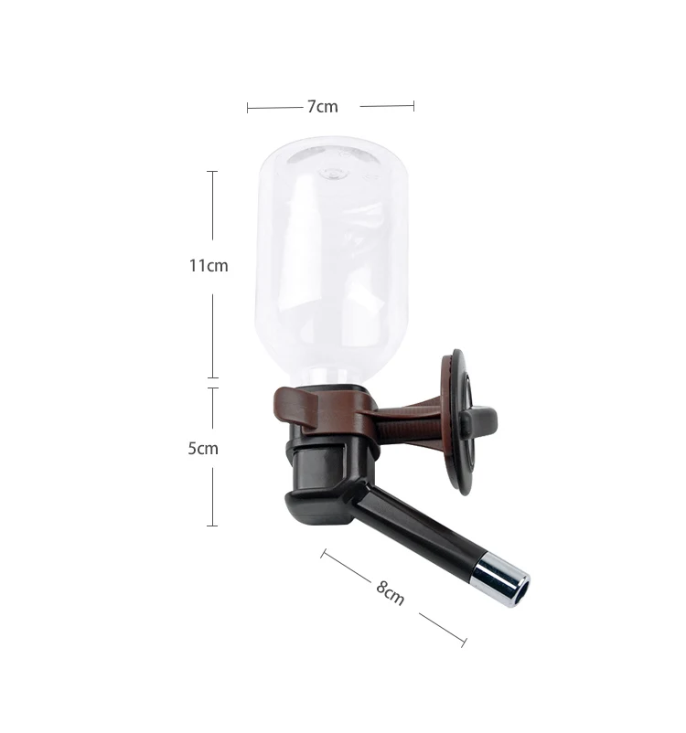 RTS Dog Hanging Bottle Dispenser Pet Cat Automatic Water Drink Dispenser in Cage factory