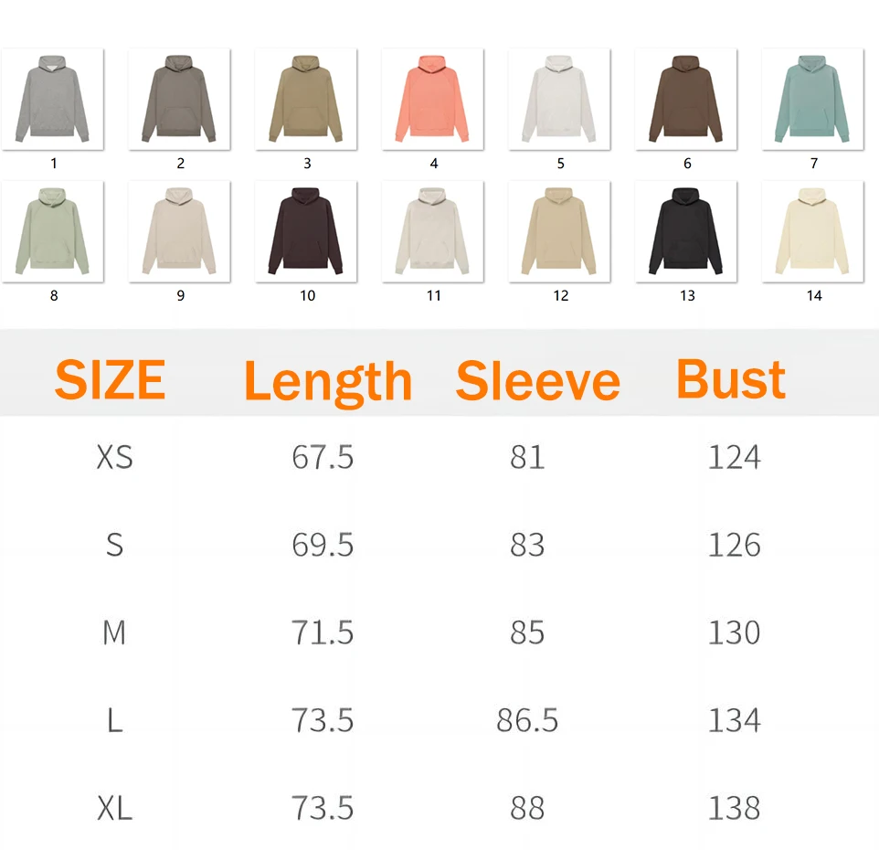 High Quality Terry Oversized Hoodie Unisex Cropped Hoodie Men Puff