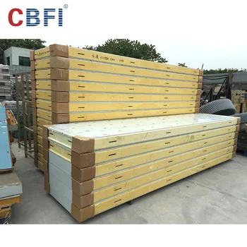 Used Single stainless steel freezer cold room sandwich panel on sale