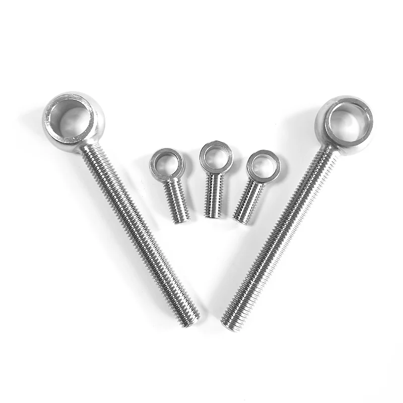 Manufacturer Stainless Steel 304 316 DIN444 Eye Bolts Customized Lifting Eye Bolt factory