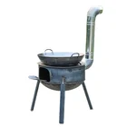Stove Made In China Wood Heater Indoor Camping Stove Foldable Charcoal Stove Stainless Steel Safety Heater
