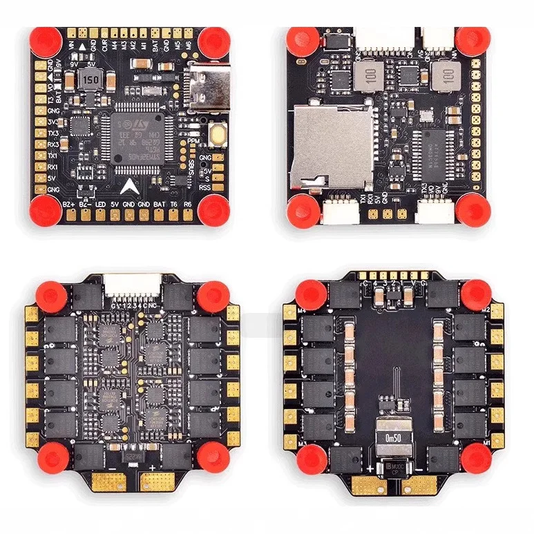 FPV Accessories for Fpv Drone F405 F4 V3S Mini Carbon Fiber Flight Controller Stack with Carbon Fiber Frame Components 1