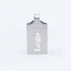 Mini Usb Drive Mini Customized 2.0 Creative Metal Thumb Mini USB Flash Drive Gift
