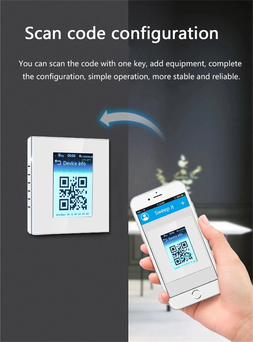 Lanbon Home Automation 5 Models In 1 Lcd Wifi Switch Smart Home With