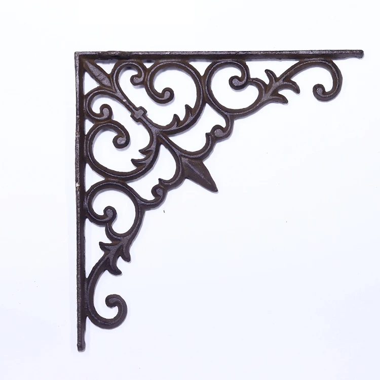 Details about   Set/2 ~9" Rustic Cast Iron Western Star  Shelf Support Wall Brackets Lodge Decor 