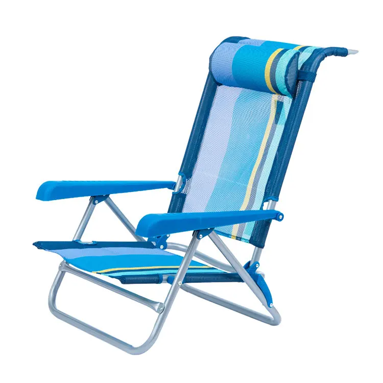 beach chair with head rest