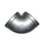 Cast Iron Pipe Fittings Galvanized 45 Degree Street Elbow Malleable Cast Iron Pipe Fittings