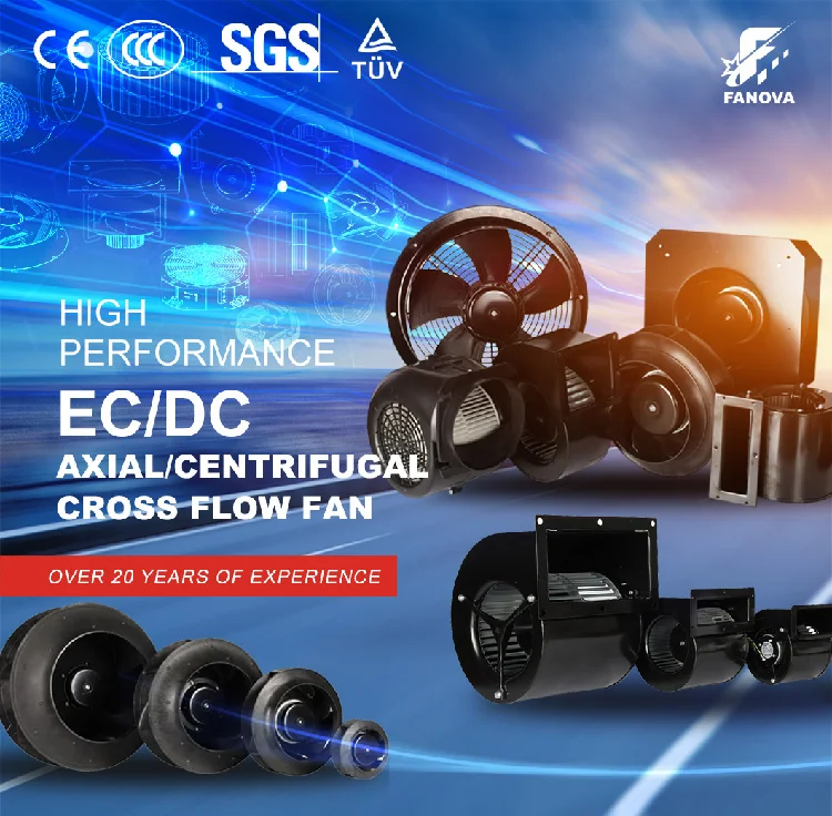 Tangential Fan, 12V, 24V, 48V, 30mm - detail 2