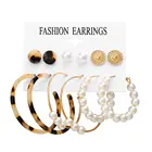 Earrings Earring Hot Selling Gold Filled Alloy And Fresh Water Tassel Pearl Jwellary Clip On Big Earrings