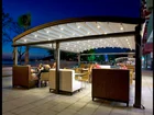 Waterproof Motorized Patio Waterproof Aluminium Retractable Awning Canopies For Outdoor Events