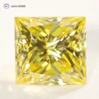 Gemstone Gemstone AAA Gems Vvs Colored Fancy Shape Loose Gemstone Yellow Moissanite Loose